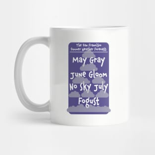 San Francisco Foggy Weather Mug